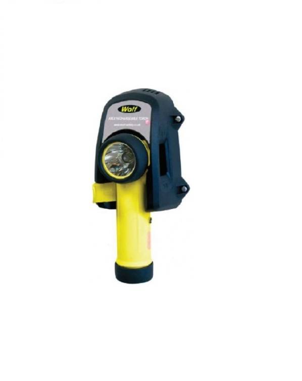 Lampe torche coudée ATEX à LED