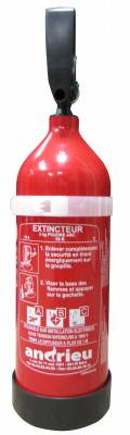 Vente d'EXTINCTEUR 2 KG POUDRE ABC PRESSION AUXILIAIRE MED