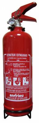 Vente d'EXTINCTEUR 2 KG POUDRE ABC PRESSION PERMANENTE
