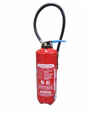 Vente d'EXTINCTEUR 6 L EAU PULVÉRISÉE + ADDITIF BZ