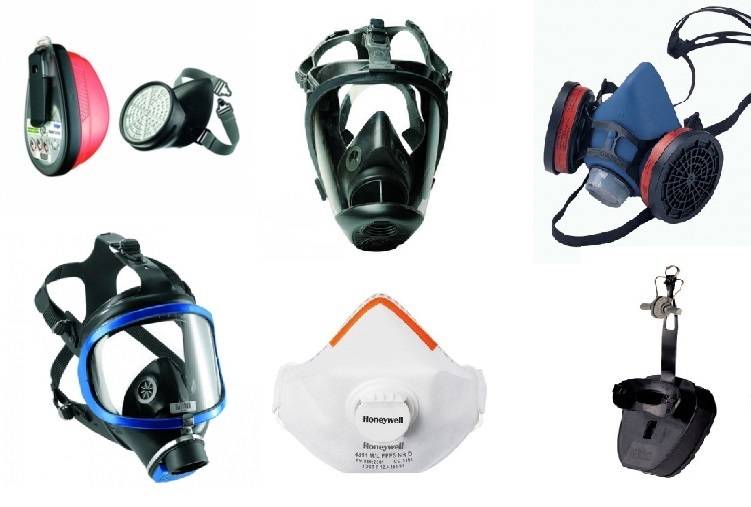 Vente de masques à gaz, demi-masques de protection respiratoire individuelle pour vos chantiers